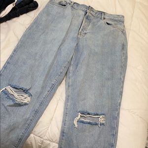 Pacsun high high rise straight jeans